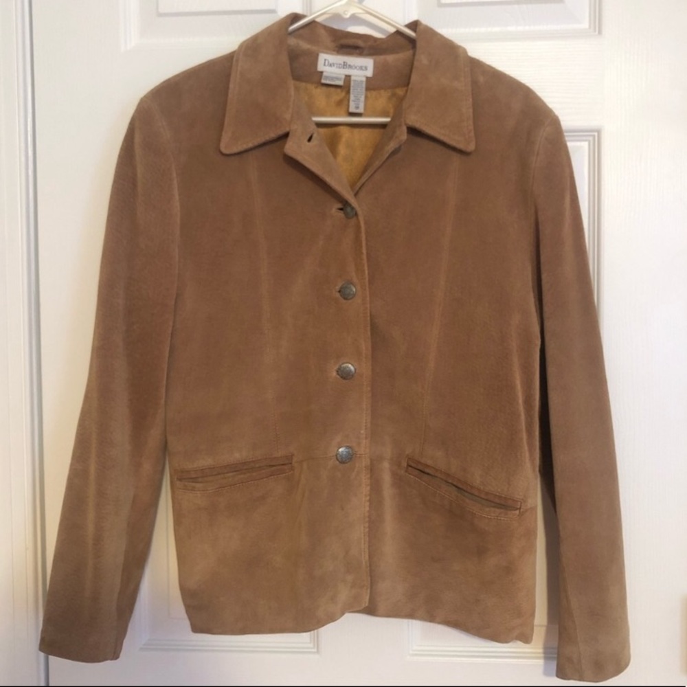 David Brooks Suede Jacket